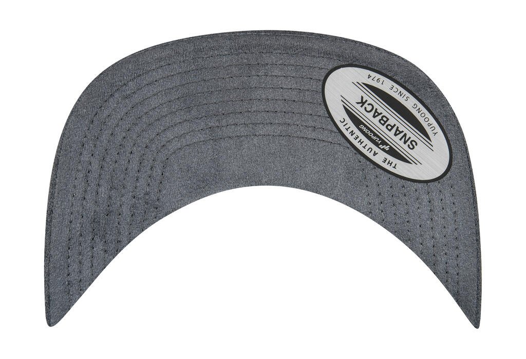 Casquette Flexfit Melange Velour Snapback gris / gris