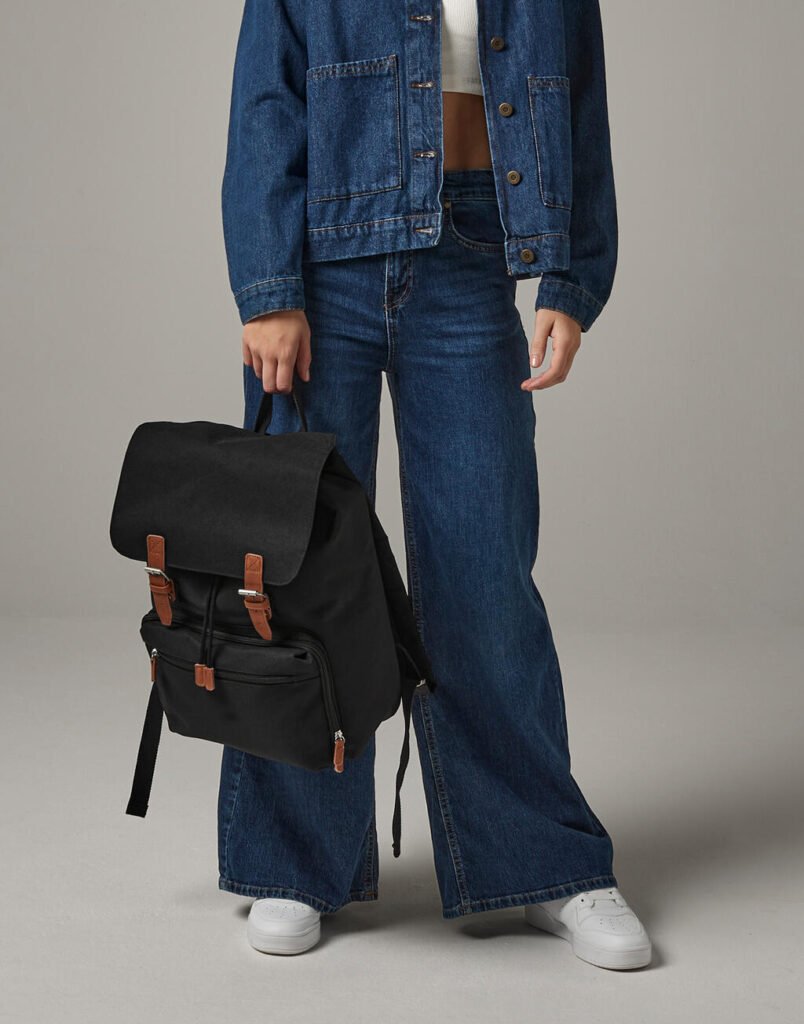 Sac Bagbase Vintage Laptop Backpack noir