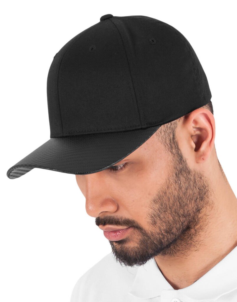Casquette Flexfit Carbon Flexfit noir / carbon