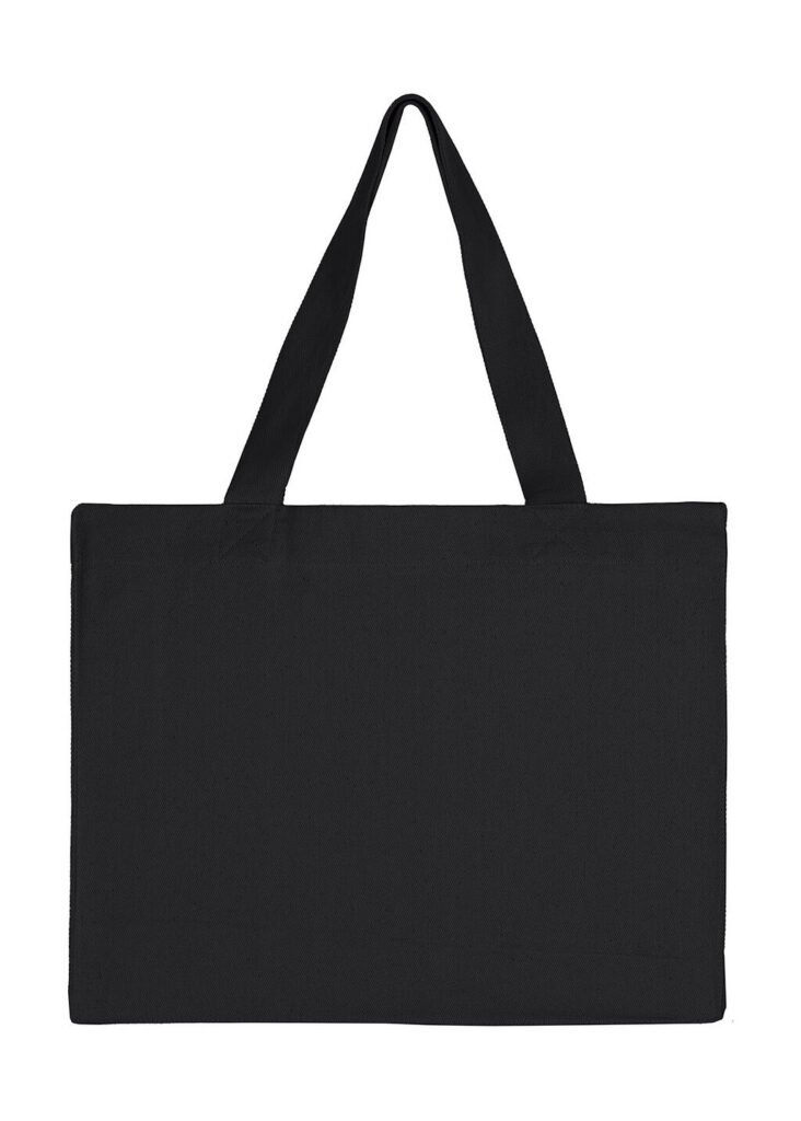 Tote bag SG Accessories - BAGS Canvas Wide Shopper Fold LH noir