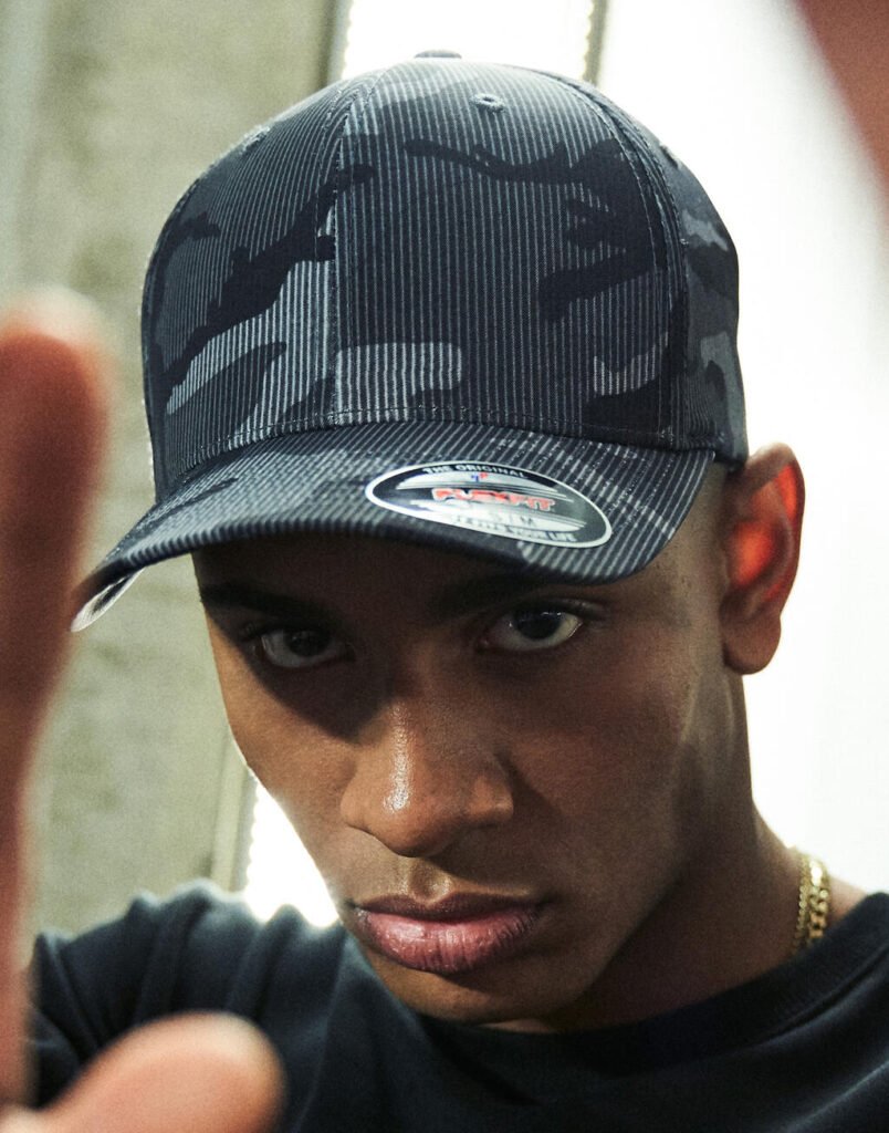Casquette Flexfit Camo Stripe dark camo