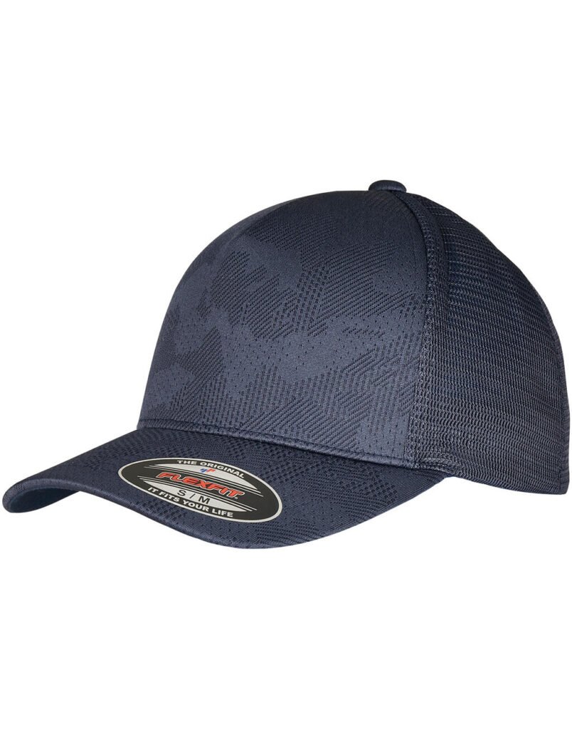 Casquette Flexfit Jaquard Camo marine