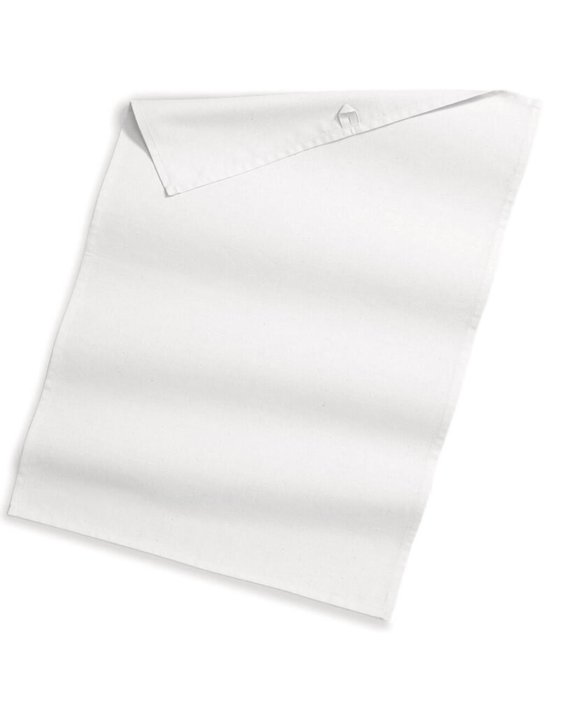 Westford Mill Organic Cotton Tea Towel blanc