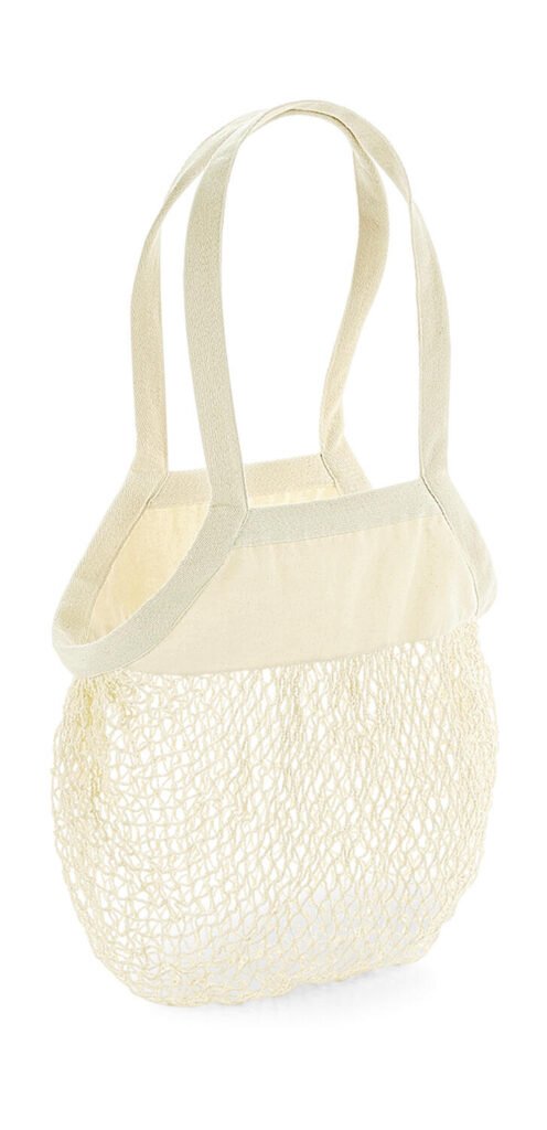 Tote bag Westford Mill Organic Cotton Mesh Grocery naturel