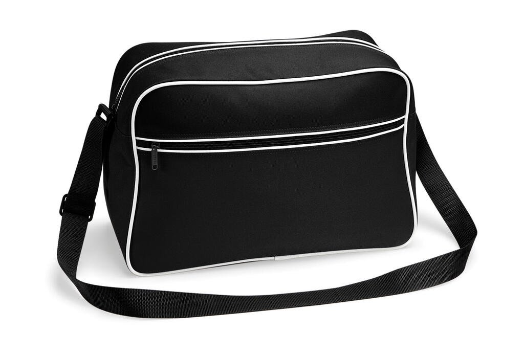 Pochette Bagbase Retro Shoulder noir / blanc
