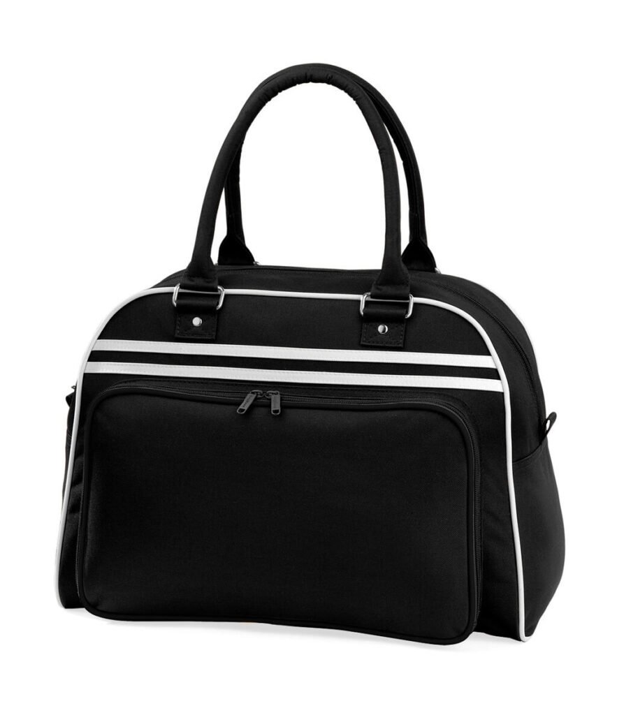 Sac Bagbase Retro Bowling noir / blanc