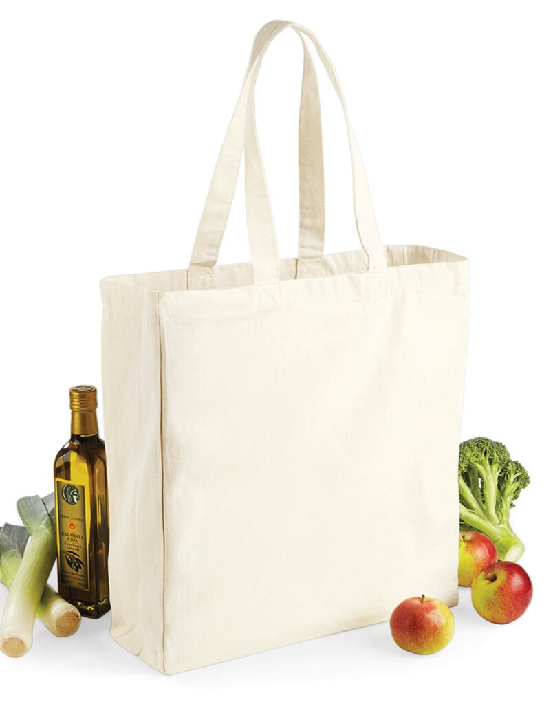 Tote bag Westford Mill Canvas Classic Shopper naturel