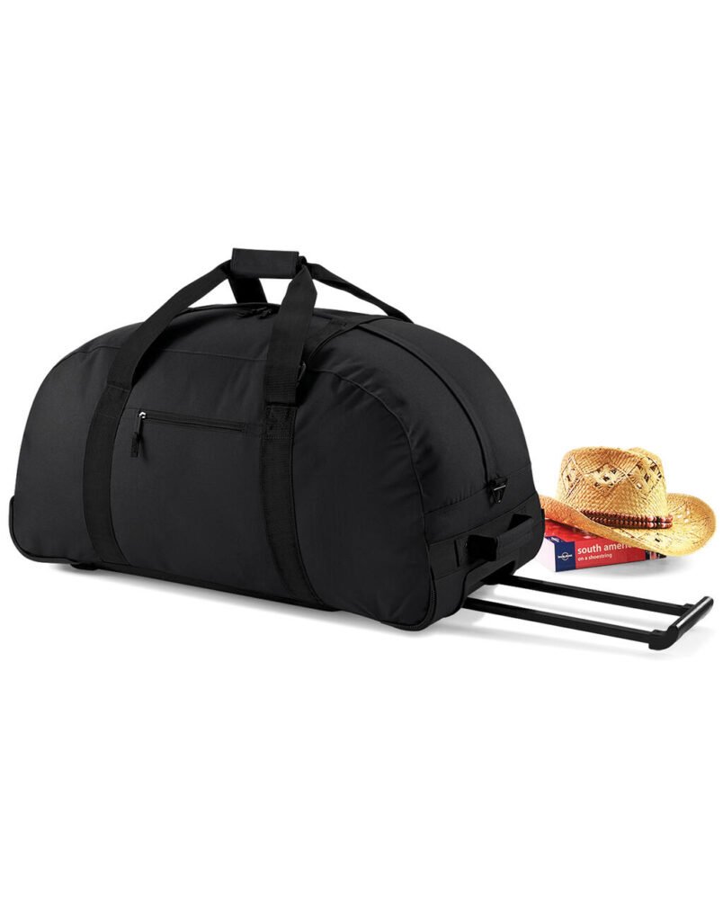 Sac Bagbase Classic Wheely Holdall noir