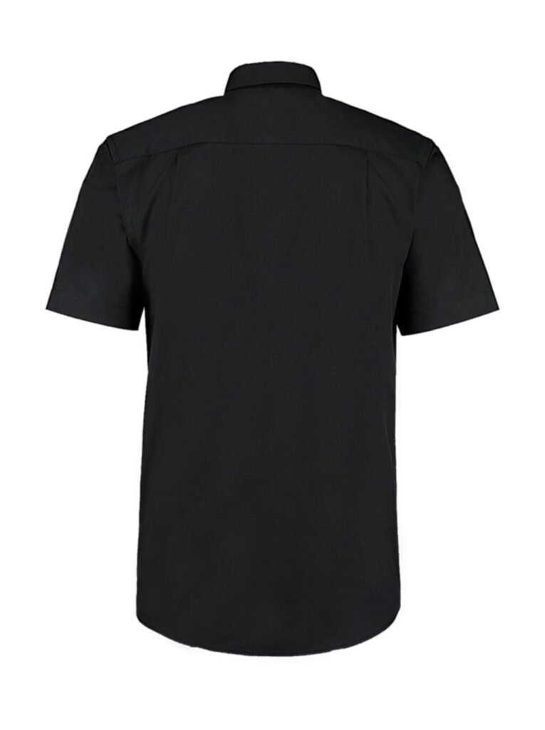 Chemise manches courtes Kustom Kit Classic Fit Workforce noir
