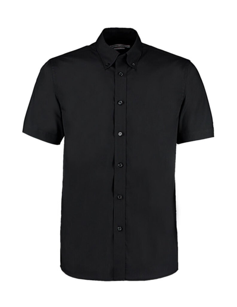 Chemise manches courtes Kustom Kit Classic Fit Workforce noir