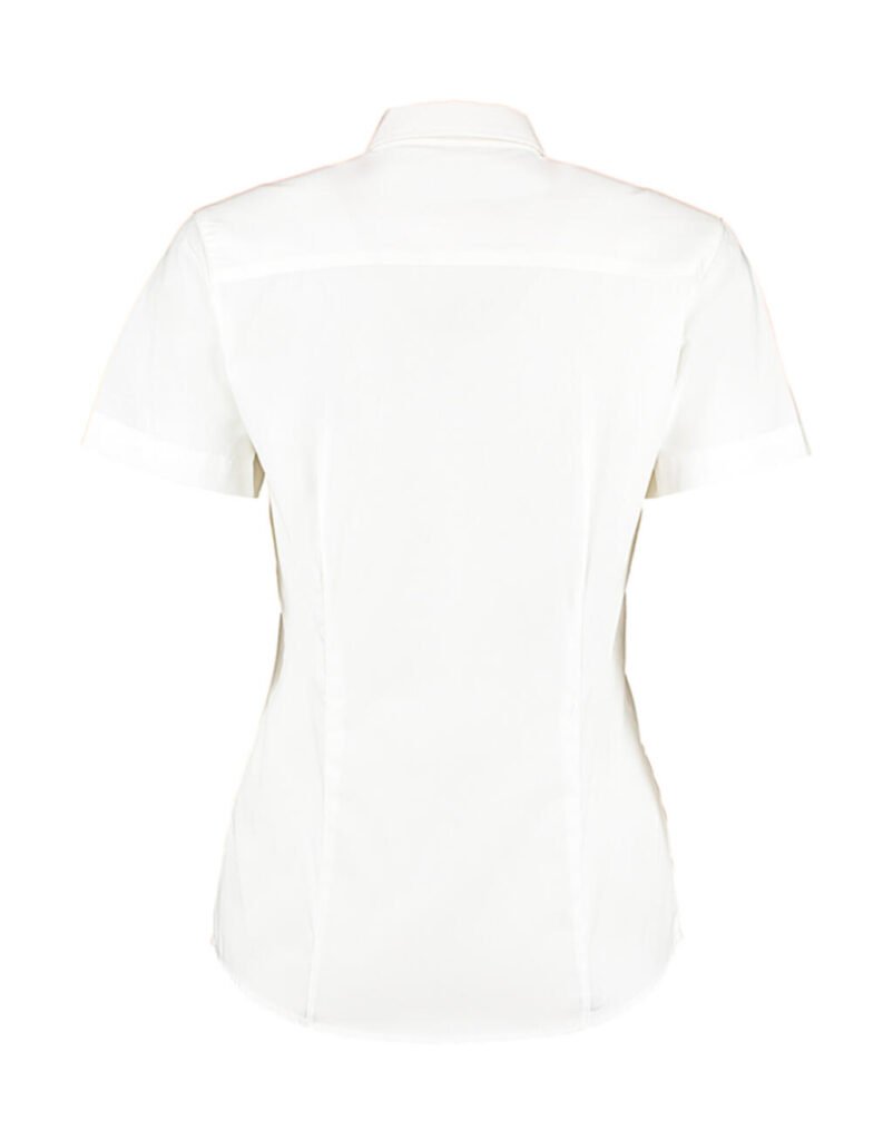 Chemise manches courtes Kustom Kit Tailored Fit Premium Oxford SSL blanc
