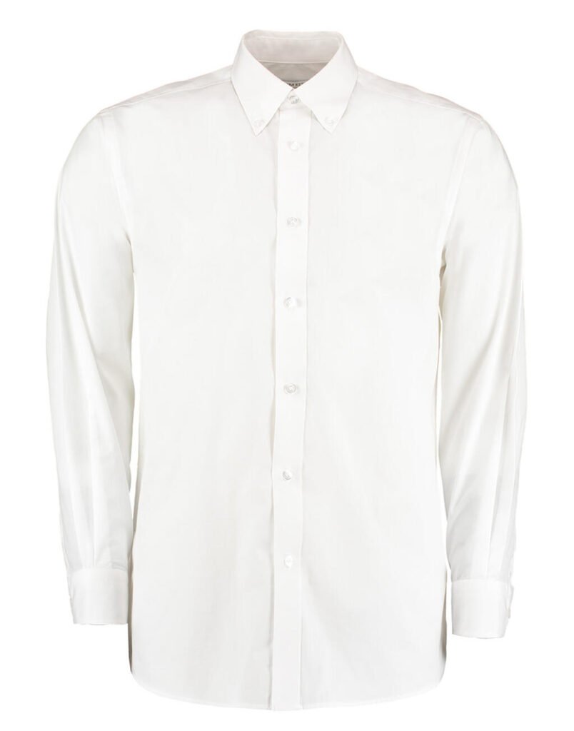 Chemise Kustom Kit Classic Fit Workforce blanc