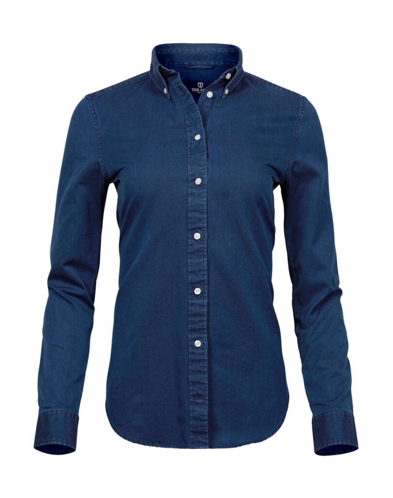 Chemise Tee Jays Casual Twill indigo