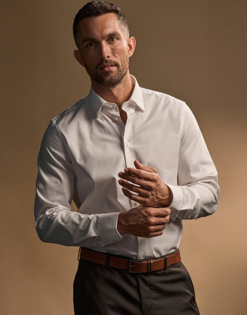 Chemise Tee Jays Stretch Luxury blanc
