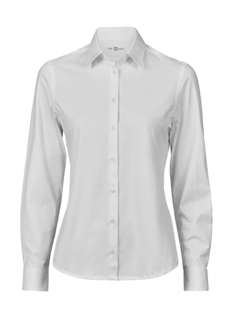Chemise Tee Jays Active Stretch blanc