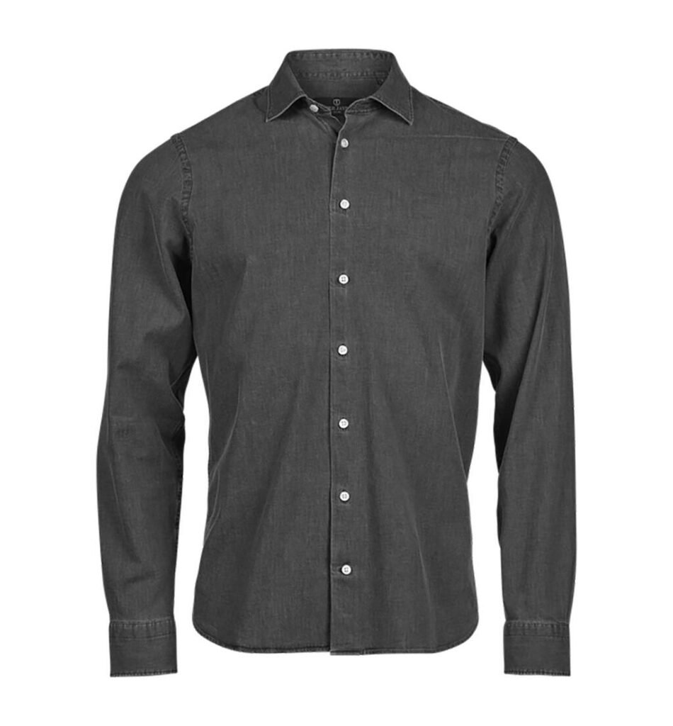 Chemise Tee Jays Denim black denim