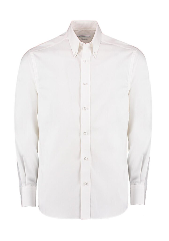 Chemise Kustom Kit Tailored Fit Premium Oxford blanc