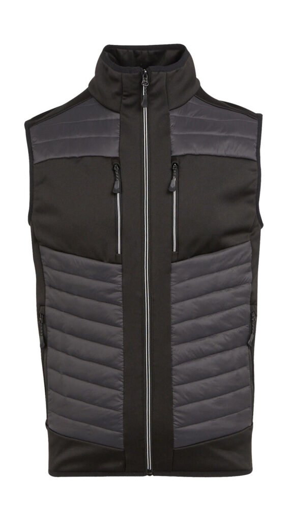 Doudoune Regatta Professional E-Volve Thermal Hybrid Bodywarmer ash / noir