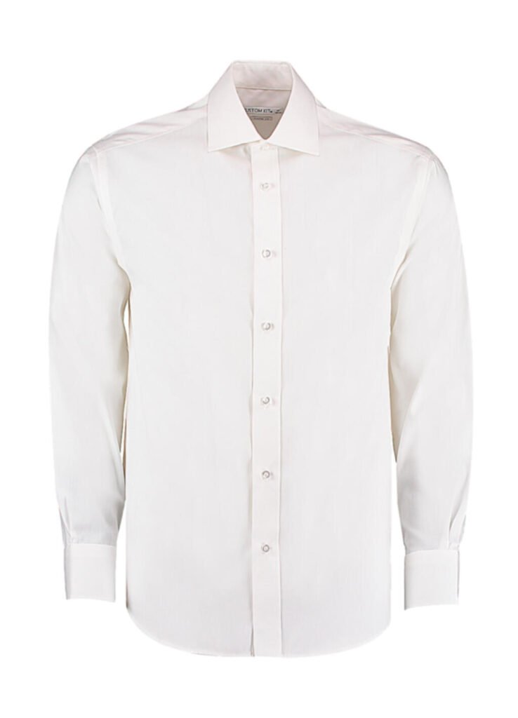Chemise Kustom Kit Classic Fit Premium Cutaway Oxford blanc