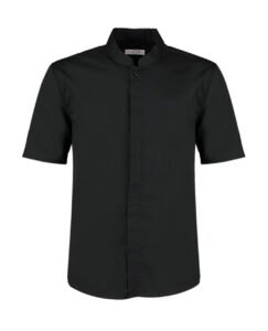 Tailored Fit Mandarin Collar SSL
