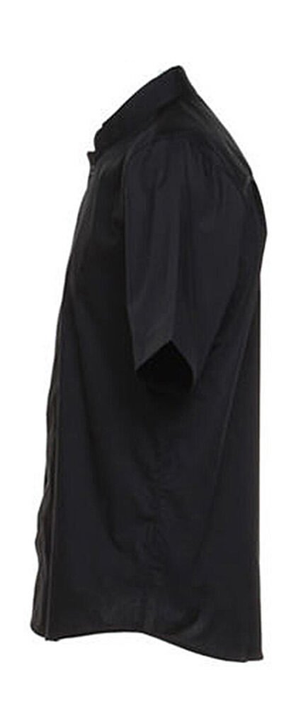 Haut de travail Bargear Tailored Fit Mandarin Collar SSL noir