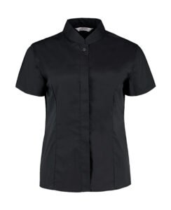 Tailored Fit Mandarin Collar SSL