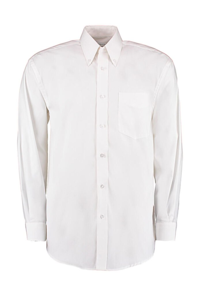 Chemise Kustom Kit Classic Fit Premium Oxford blanc