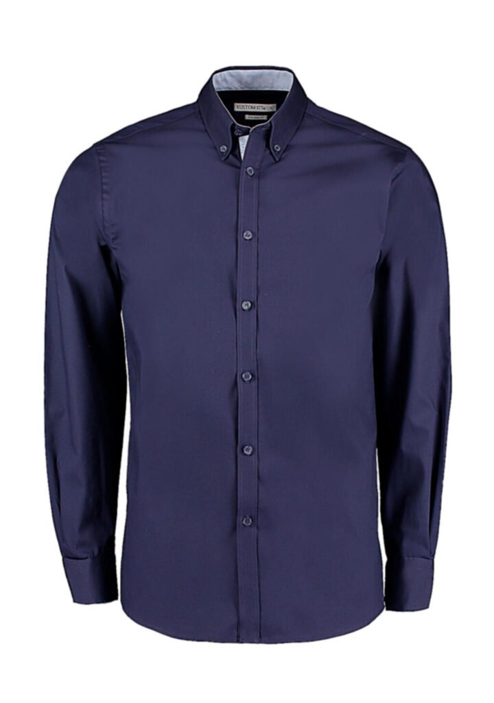 Chemise Kustom Kit Tailored Fit Premium Contrast Oxford