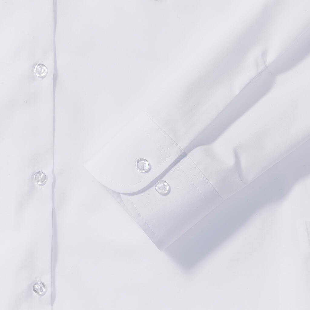 Chemise Russell Collection Ladies' LS Poplin blanc