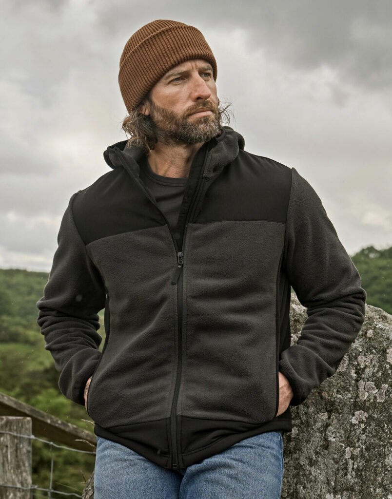 Polaire Tee Jays Mountain Fleece asphalt / noir