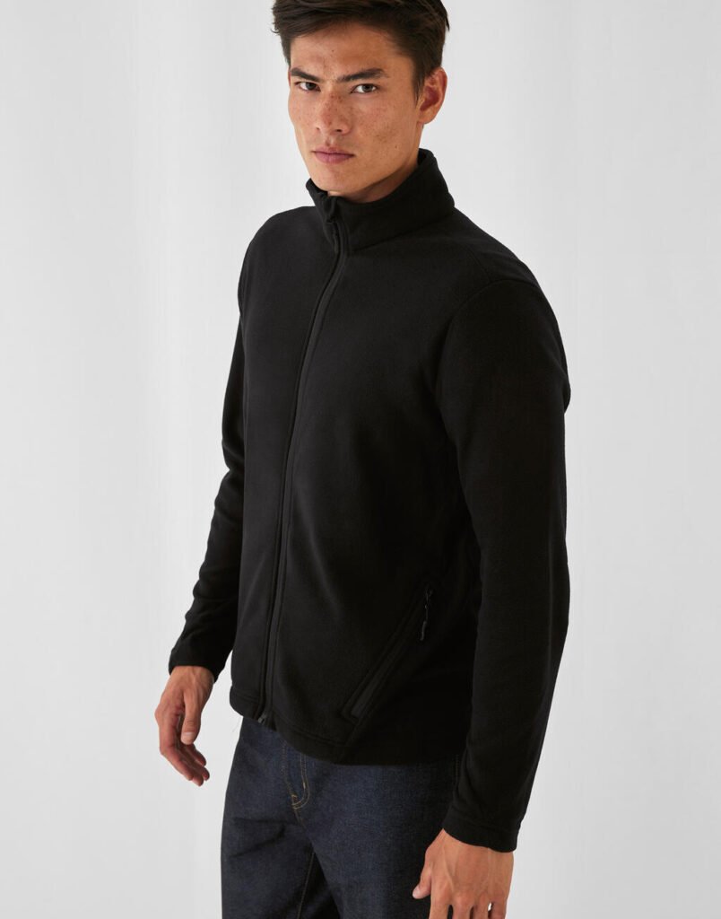 Polaire B&C Outerwear Coolstar Fleece Full Zip noir