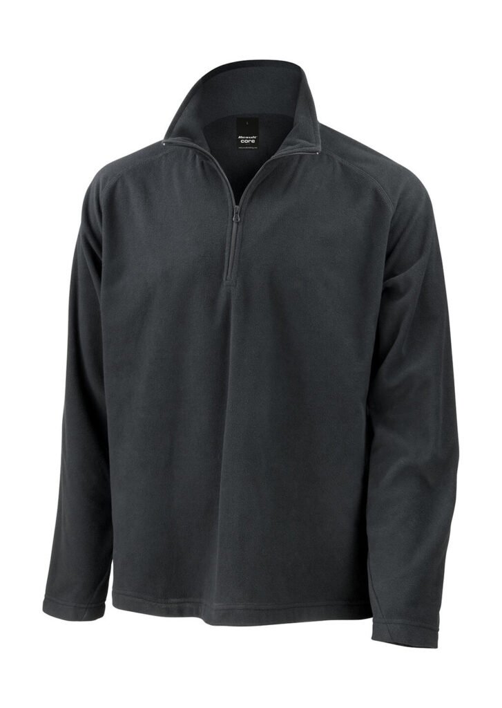 Polaire Result Core Microfleece Top noir