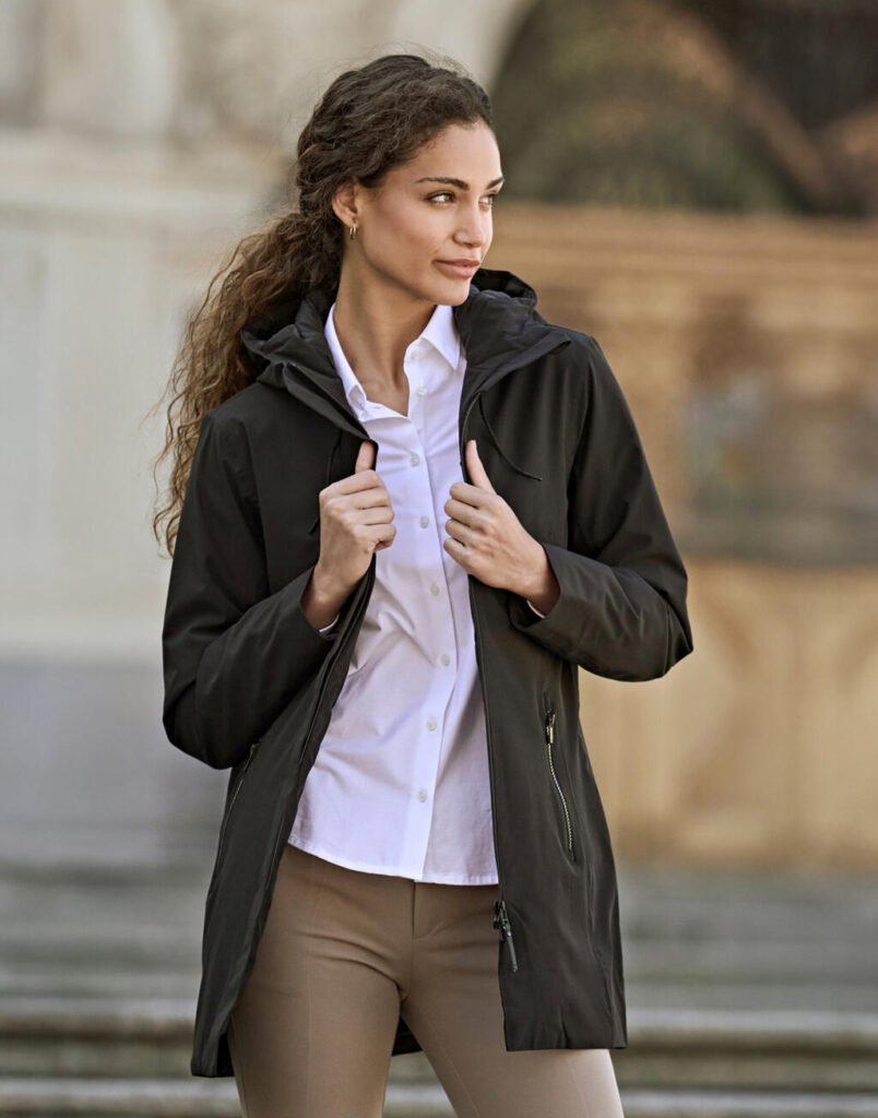 Veste imperméable Tee Jays All Weather Parka noir