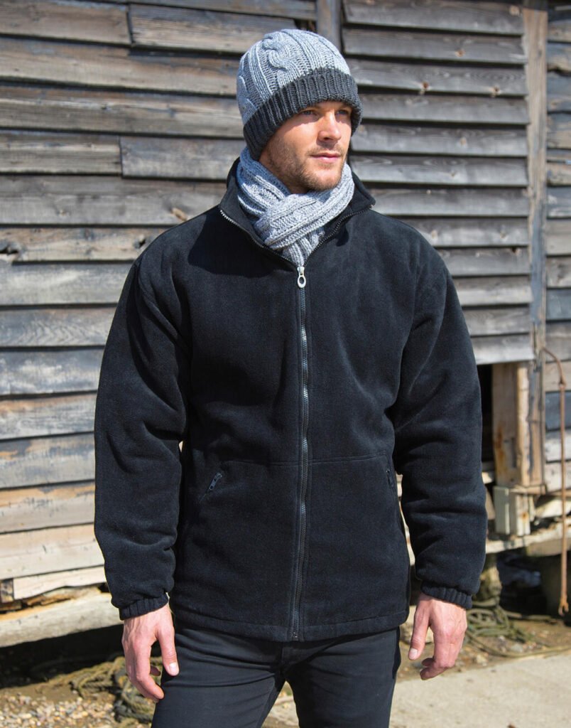 Polaire Result Core Polartherm™ Quilted Winter Fleece noir