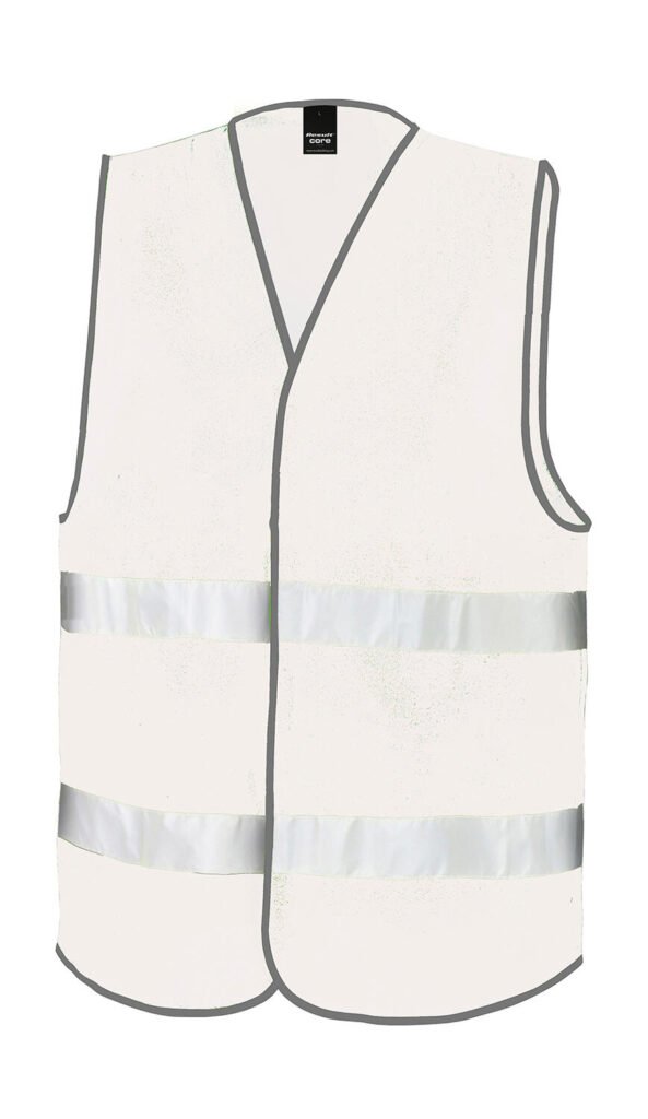 Vêtement haute visibilité Result Safe-Guard Core Enhanced Visibility Vest blanc