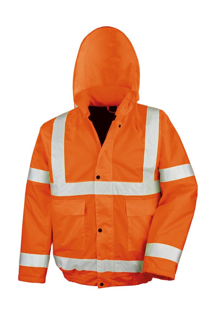 Vêtement haute visibilité Result Safe-Guard Core Hi-Vis Winter Blouson orange fluo