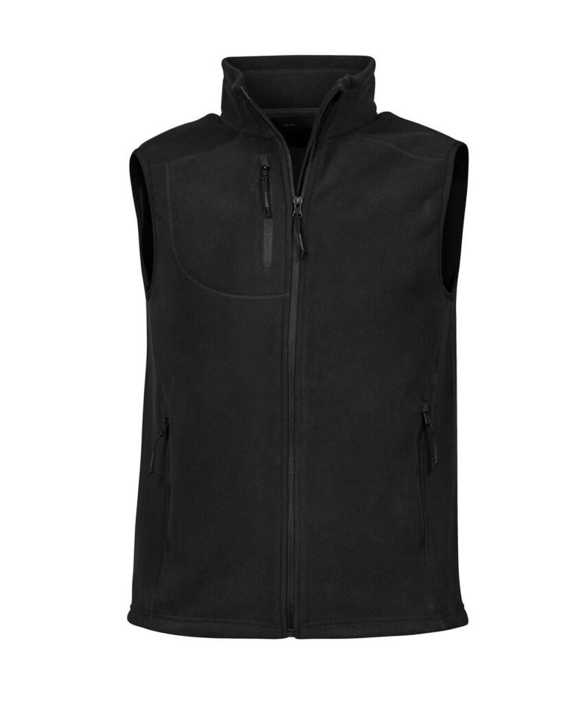 Polaire Tee Jays Trail Fleece Bodywarmer noir