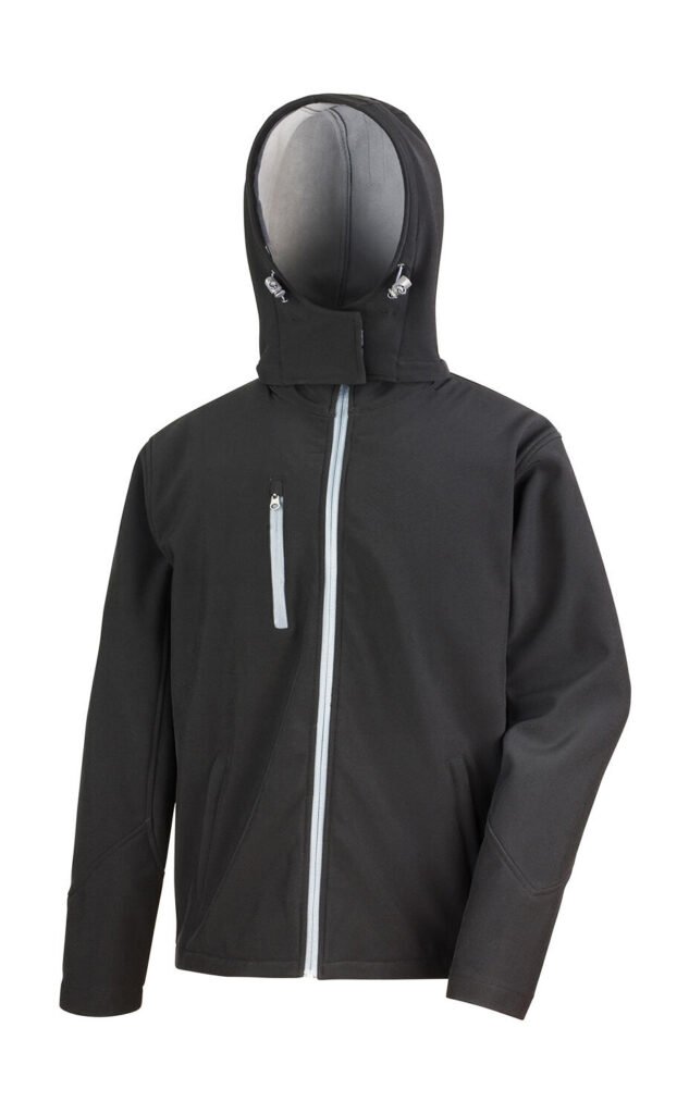 Veste Result Recycled TX Performance Softshell noir / gris