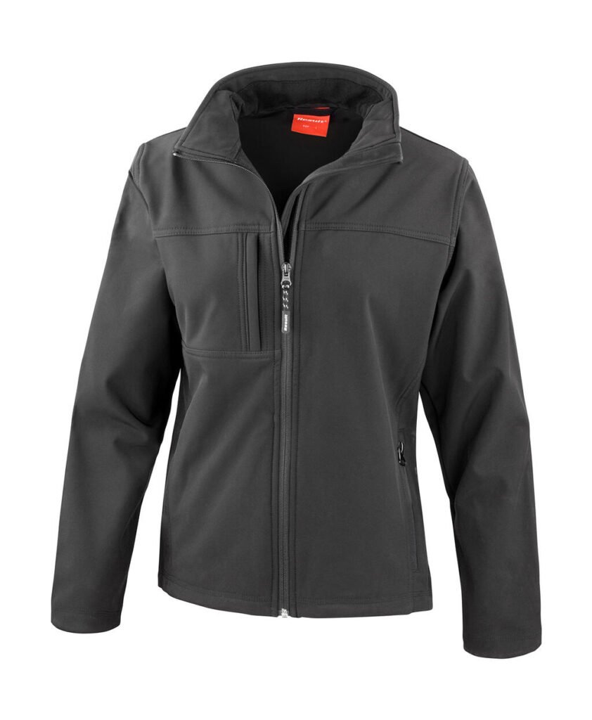 Veste Result Recycled Classic Softshell noir