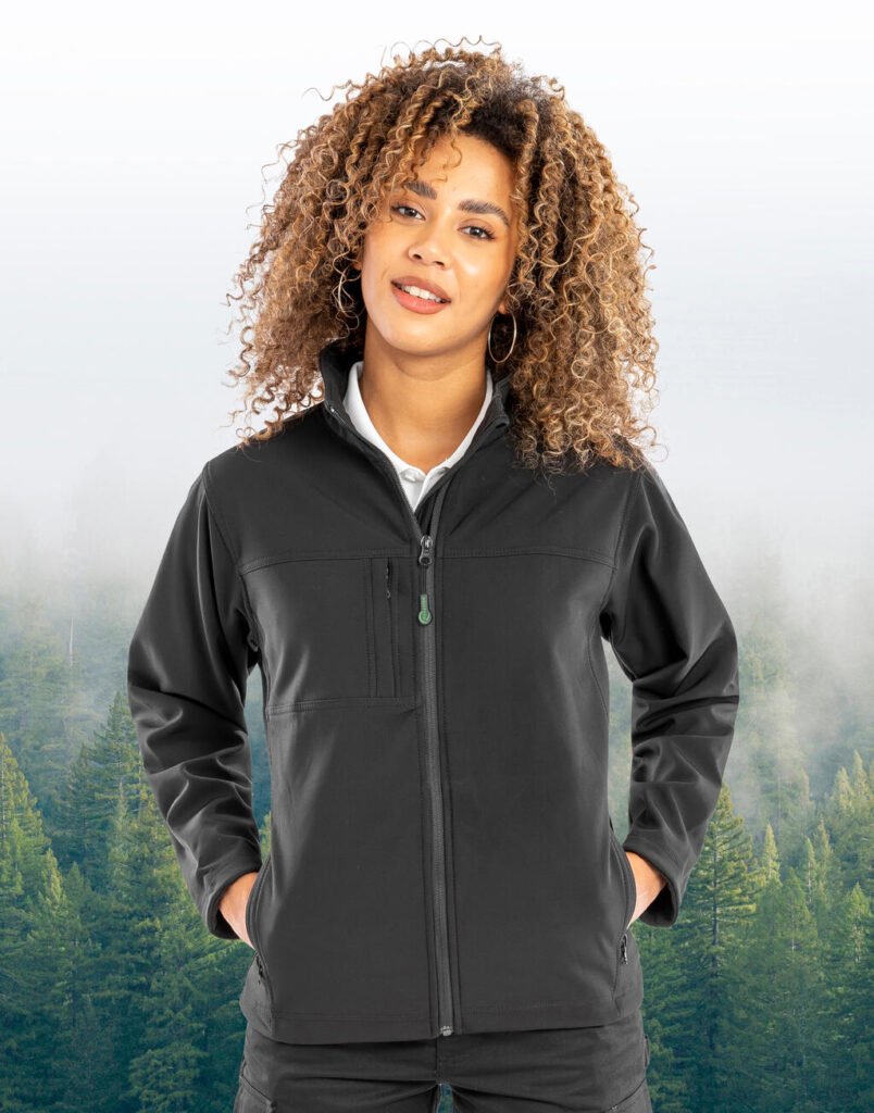 Veste Result Recycled Classic Softshell noir