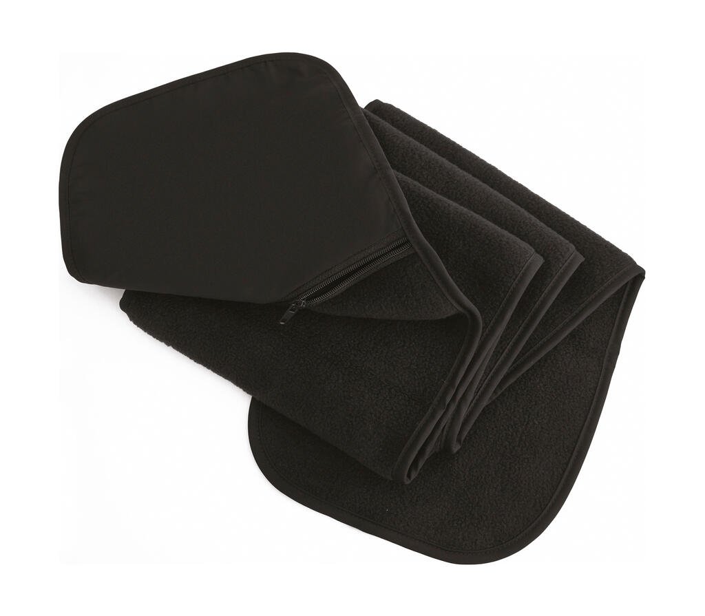 Result Winter Essentials Fleece Scarf Pocket noir