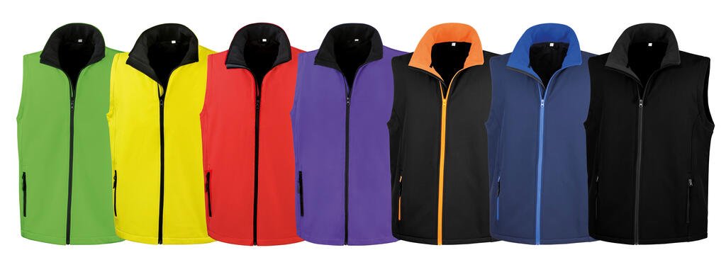 Veste Result Core Printable Softshell Bodywarmer