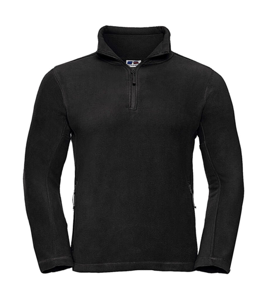 Polaire Russell Athletic Quarter Zip Outdoor Fleece noir