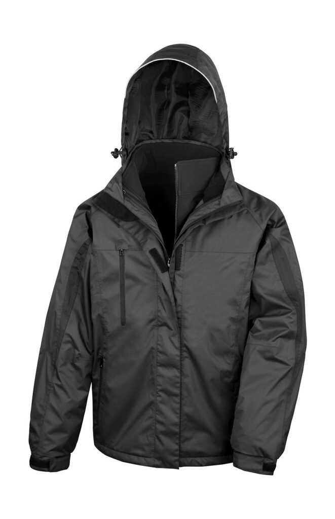 Veste Result 3-in-1 Journey noir / noir