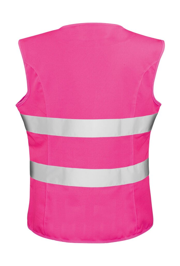 Result Safe-Guard Recycled Hi-Viz Fitted Tabard fluorescent pink
