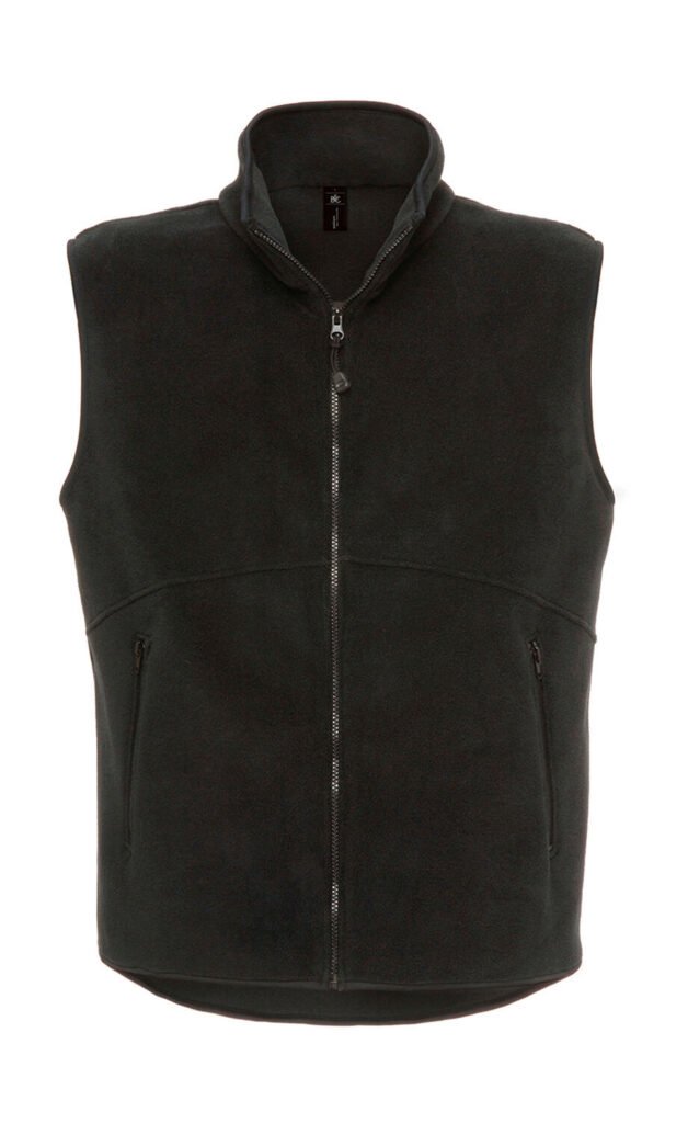 Polaire B&C Outerwear Traveller+ Bodywarmer Fleece noir