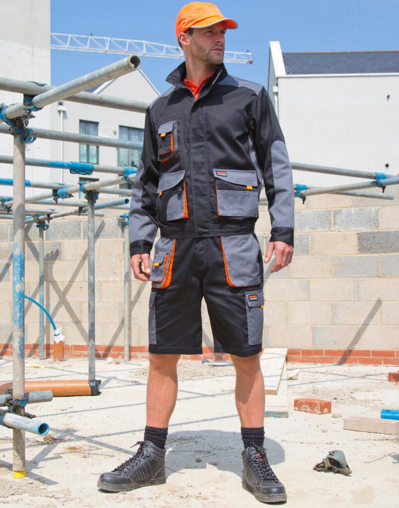 Result Work-Guard LITE gris / noir / orange