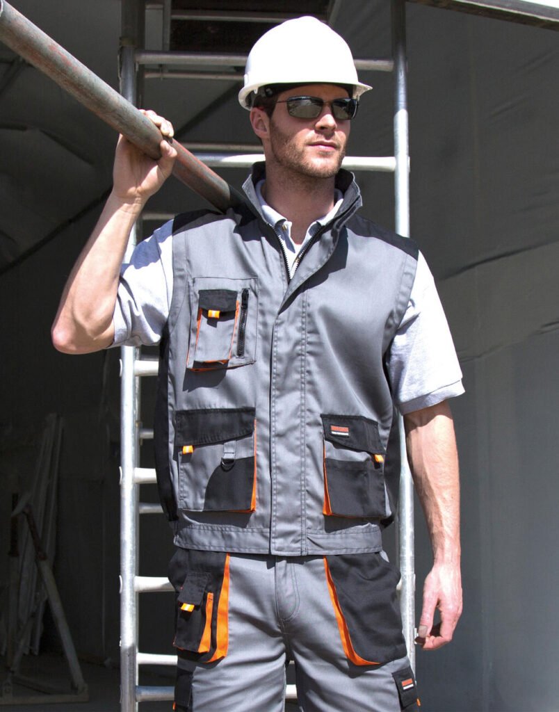 Veste Result Work-Guard LITE Gilet gris / noir / orange
