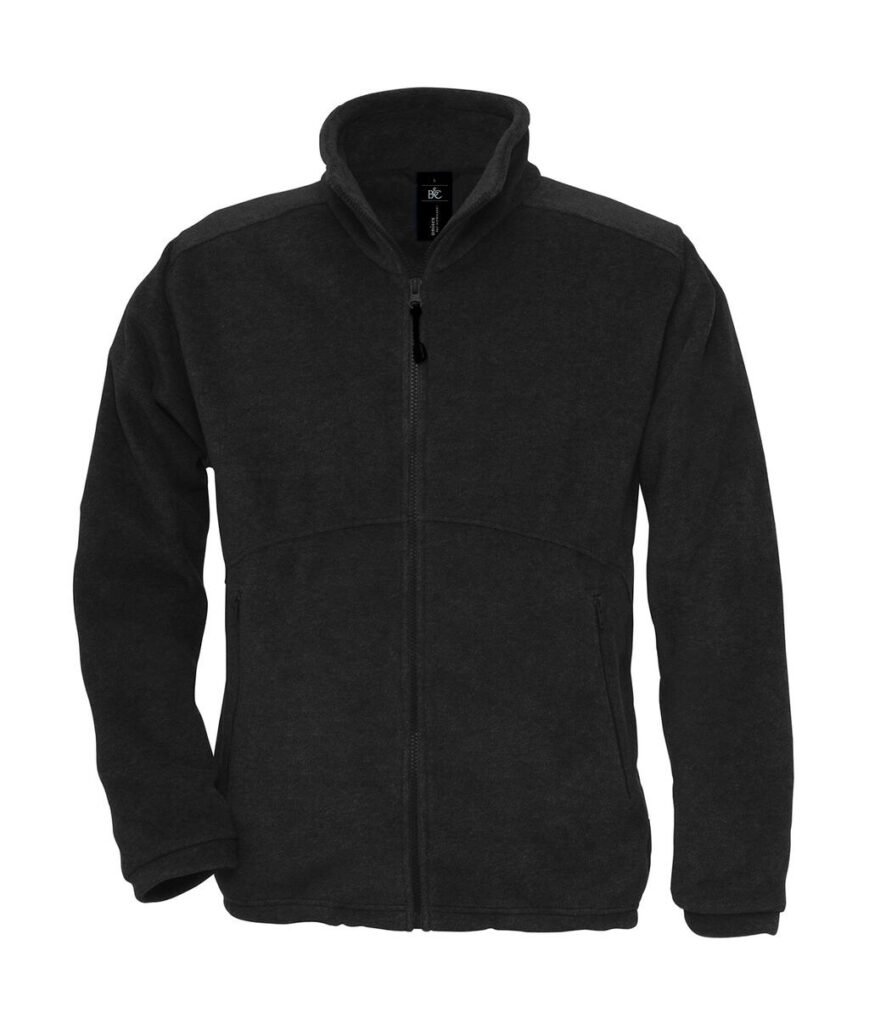 Polaire B&C Outerwear Icewalker+ Outdoor Full Zip Fleece noir