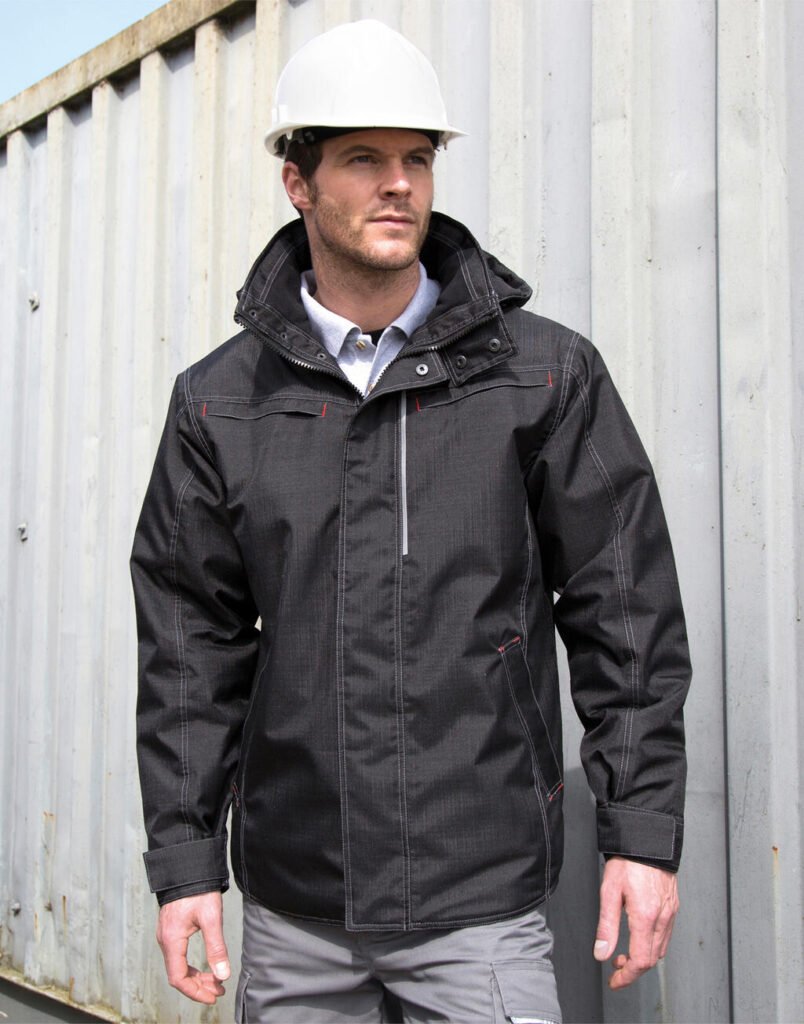 Veste Result Denim Texture Rugged noir